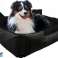 ECCO postelja za pse Playpen 100x75 cm Vodoodporna črna fotografija 5