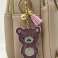 Teddy Bear Keychain QL-05 These adorable ornaments attached to keys or handbags have become an almost inseparable part of many women's wardrobes. image 6