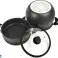 3 tlg Kuskus Topf 12L Dampfgarer COUSCOUS Ø26 Dampfkocher. Bild 2