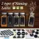 24 kpl Spice purkit sprinklerillä 12kpl neliömäisiä maustesäiliöitä 120 ml maustepurkkeja Spice Bottle Glass Spice Purs, tarralla ja kynällä kuva 2