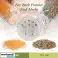 24 kpl Spice purkit sprinklerillä 12kpl neliömäisiä maustesäiliöitä 120 ml maustepurkkeja Spice Bottle Glass Spice Purs, tarralla ja kynällä kuva 1