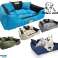 Țarc de joacă pentru pat câine KINGDOG 55x45 cm Personalizat Albastru Impermeabil fotografia 6