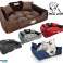 Dog bed playpen KINGDOG 100x75 cm Personalized Waterproof Brown image 6