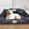 Кучешко легло за игра KINGDOG 100x75 см Персонализирано водоустойчиво черно картина 3
