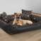 Dog bed playpen 80x65 cm Waterproof Gold Bones image 6