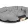 Dog bed OVAL 130x105 cm Personalized Waterproof Grey image 1