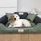 Dog bed playpen KINGDOG 100x75 cm Personalized Waterproof Green image 6