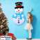 Bonhomme de neige en feutre avec décorations amovibles FELTSNOWMAN photo 5