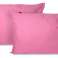 Pute 70x80 cm Antiallergisk mikrofiber Glatt rosa silikon bilde 1