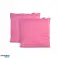 Pillow 40x40 cm Antiallergic Microfiber Pink Silicone image 2