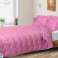 Duvet Cover 200x220 cm All-Year Antiallergic Microfiber Pink Silicone image 3