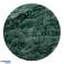 Βελούδινο χαλί SHAGGY 100x160 cm Αντιολισθητικό Πράσινο Μαλακό εικόνα 3