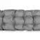Sodo pagalvėlė 120x50 cm suoliukams Sūpynės padėklai Neperšlampama Pilka nuotrauka 1