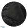 Plyšový koberec SHAGGY 80x160 cm protiskluzový černý měkký fotka 4