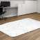 Plush rug SHAGGY 120x160 cm Antislip White Soft image 1