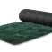Plush rug SHAGGY 80x160 cm Antislip Green Soft image 2