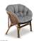 Garden set 2x 122x40 cm + 190x40 cm for Chair Sofa Swing Rattan Furniture Waterproof Grey image 2