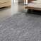 Plyšový koberec SHAGGY 100x160 cm protiskluzový tmavě šedý měkký fotka 5