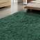 Плюшевый коврик SHAGGY 120x160 см Противоскользящий зеленый мягкий изображение 2