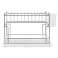 EB-301 Large Drainer with Drip Tray - With Cutlery Basket - 30x37x24 cm image 3