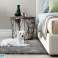 SHAGGY Plush kilimėlis 80x160 cm Antislip Tamsiai Pilka Soft nuotrauka 3