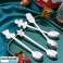Cucharas decorativas de Navidad (4 piezas) XMASSPOON fotografía 2