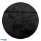 Βελούδινο χαλί RABBIT 160x220 cm Αντιολισθητικό Μαύρο Μαλακό εικόνα 4