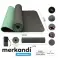 Tapis de Yoga Vert en TPE Eco-Friendly, m MU, Tapis d’Entraînement Antidérapant Tapis Double Face Haute Densité, Étanche Dimensions de 183 x 61 x 0,6 cm avec étui photo 1