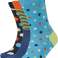 Happy Socks, socks in boxes. 3packs new, original image 3