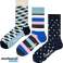Happy Socks, socks in boxes. 3packs new, original image 4