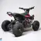 Quad Eléctrico Niño XTL 800W Rojo-Negro fotografía 5