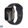 Apple Watch S9 oceľový 45 mm článok GPS. Graphite Sport Polnočný S/M MRMV3QF/A fotka 2