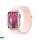 Zlitina Apple Watch S9. GPS Cellular 41mm roza športna zanka svetlo roza MRJ13QF/a fotografija 2