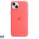 Apple iPhone 15 Plus Silicone Case with MagSafe Guava MT163ZM/A image 2