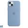Apple iPhone 15 Plus Silicone Case with MagSafe Winter Blue MT193ZM/A image 1