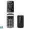 "Beafon SL495 Silver Line" funkcijos telefonas juodas / sidabrinis SL495_EU001BS nuotrauka 3
