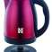 Herzberg HG 5011RED: 1.8L 1500W Stainless Steel ElectricKettle   Red image 1