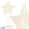 Christmas Decoration Standing Star 39cm 10LED Warm Yellow Battery Powered image 1