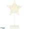 Vianočná dekorácia Standing Star 39cm 10LED teplá žltá batéria napájaná fotka 3