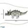 Triceratops dinozaurs, ar baterijām darbināma interaktīva rotaļlieta, pastaigas, gaismas un rēciens attēls 2