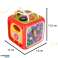 Образователна играчка интерактивна сензорна манипулативна куб блок сортировач картина 2