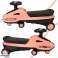 Gravity ride-on glowing LED wheels with music playing scooter 74cm pink black max 100kg image 1