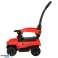 Ride-on pusher off-road vehicle with sound and lights red image 1