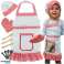 Costum Carnaval Costum Deghizare Set Little Cook Șorț Accesorii 3 fotografia 1