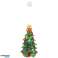 LED svetlá, závesná vianočná dekorácia, vianočný stromček, 45 cm fotka 1