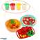 Pasta machine plastic mass for children with accessories creative set image 6