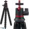 Flexibel fotostatief mini flexibel statief voor camera camcorder 1/4" tr foto 1