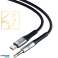 Cable adaptador AUX de 3 mk, conector USB C, adaptador de 3 5 mm y 100 cm fotografía 3
