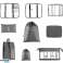 BQ73A TRAVEL ORGANIZER 8 PCS GREY image 3