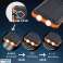 Powerbank solaire 30000 mAh batterie externe alimentation de secours 2 USB photo 2